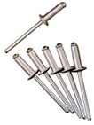 Alu/Steel open type blind rivet